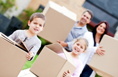 Flat move support in Walthamstow with careful handling of boxes