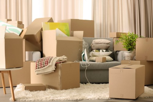 Moving day unpacking and room setup service for Walthamstow customers