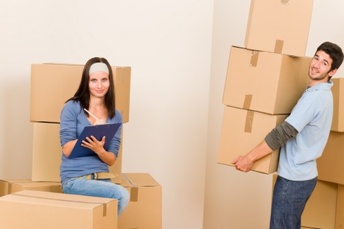 Efficient Walthamstow man and van helping with a local relocation